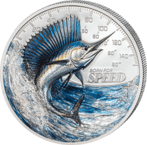 1 Unze Silber Born for Speed 2026 (Auflage: 999 | Polierte Platte)