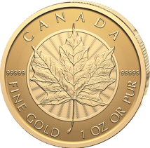 1 onza de oro Purest Maple Leaf 2026 (tirada: 900)
