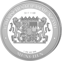 1 Unze Silber Bayernthaler 80 Jahre Verfassung 2026