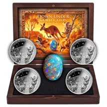 Australia Wildlife set de plata 2026 (tirada: 50 | ópalo | proof)