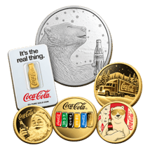 140 Jahre Coca Cola 1886–2026 - Gold & Silber- Jubiläumsset