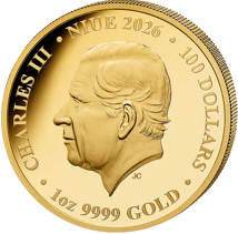 1 Unze Gold Eichhörnchen 2026 (Auflage: 30 | Polierte Platte)