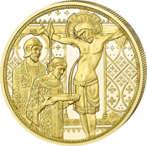 1/2 Unze Gold 100 Euro Mythen, Schätze und Legenden - Symbole des Göttlichen 2026 (Auflage: 20.000 | Polierte Platte)