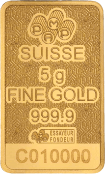 5g Goldbarren PAMP Arabisches Kamel