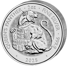 2 Unzen Silber The Royal Tudor Beasts Seymour Panther 2026