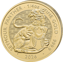 1/4 Unze Goldmünze Tudor Beasts Seymour Panther 2026