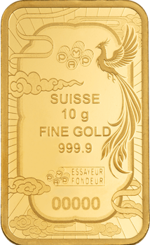 10g Goldbarren PAMP Suisse Phoenix