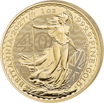 1 oz Gold Britannia 2027 (40th Anniversary Edition)
