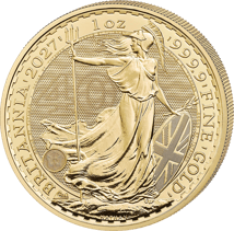 1 Unze Gold Britannia 2027