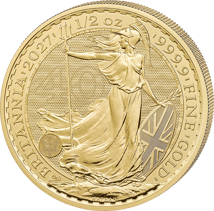 1/2 Unze Gold Britannia 2027