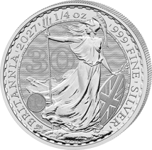 1/4 oz Silver Britannia 2027