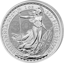 1 Unze Silber Britannia 2027