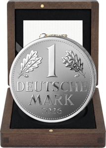 5 Unze Silber 1 Deutsche Mark 2026 (Auflage: 99 | Reverse Proof)