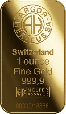 1 Unze Goldbarren Argor Heraeus Jahr der Ziege 2027 (Auflage: 18.888)