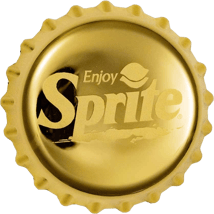 Gold Sprite Kronkorken 2026 (Auflage: 7.500 | Polierte Platte)