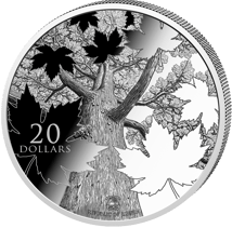 1 Unze Silber Triple Maple Leaf 2027 (Auflage: 1.000 | Polierte Platte)