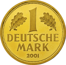 12g Goldmark 1 DM 2001