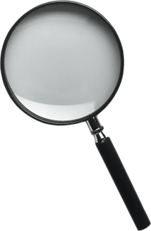 Münzen Lupe mit Glaslinse (90 mm Durchmesser)