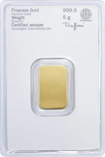 5g Goldbarren Heraeus