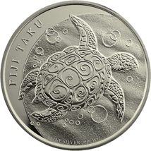 1 Unze Silber Fiji Taku Schildkröte Neuseeland 2012
