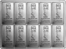 10 x 10g Silber CombiCoin Münztafel