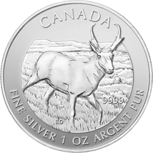 1 Unze Silber Wildlife Antilope 2013