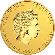 1/20 Unze Gold - Year of the Snake 2013 - Lunar II