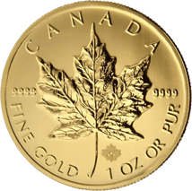 1 Ounce Gold Maple Leaf 2012