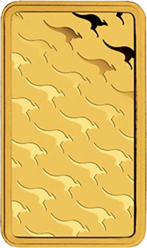 10g Perth Mint Goldbarren Känguru