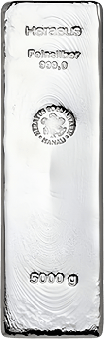 5kg Silberbarren (verschiedene Hersteller)