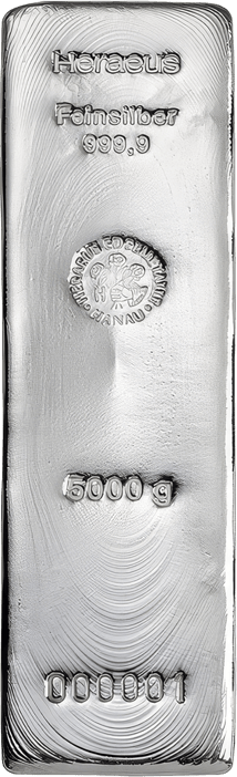 5kg Silberbarren (verschiedene Hersteller)