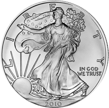 1 Unze Silber American Eagle 2010
