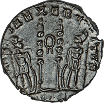 Bronze Follis Kaiser Constans (337-350 n. Chr. | konstantinische Dynastie)