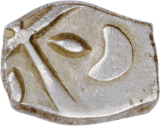 Drachm of the Volcae Tectosages · cross side