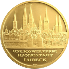 100 euro 2007, Lübeck, picture side