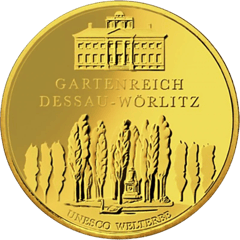 100 euro 2013, Dessau‑Wörlitz, picture side