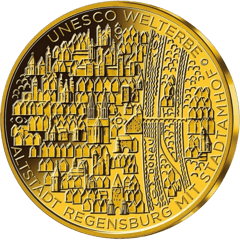 100 euro 2016, Regensburg, picture side