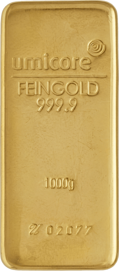 1 kg Gold von Umicore