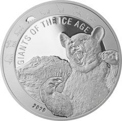 Cave bear, image of the coin