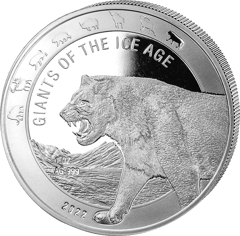 Cave lion, image of the coin