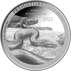 Titanoboa, image of the coin