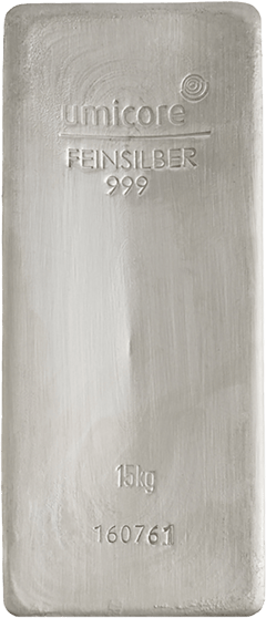 15 kg Silber von Umicore