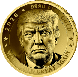 1/200 Unze Gold Donald Trump 2026 (Auflage: 5.000 | Polierte Platte)