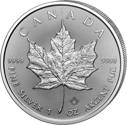 1 Unze Silber Maple Leaf 2026