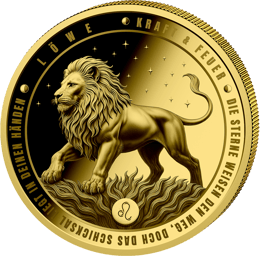 1/200 Unze Gold Sternzeichen Löwe 2026 (Auflage: 5.000 | Polierte Platte)