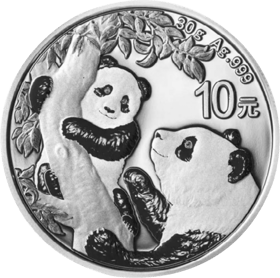 China Panda, Silver, image