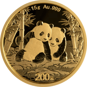 China Panda, Gold, image