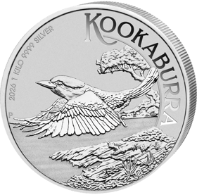 Kookaburra, Silber, Abbildung
