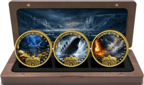 Titanic Silver Set 2026 (Mintage: 50 | partially gold-plated)