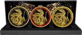 Deutscher Adler Silber Set 2026 (Auflage: 50 | teilvergoldet)
